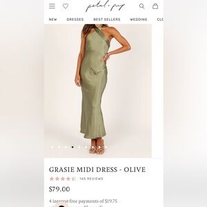 Grasie MIDI Dress Petal & Pup